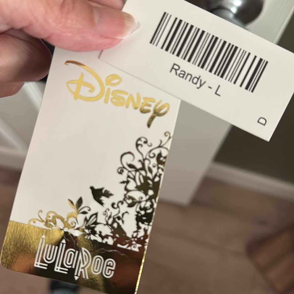 to be donated 1/28 LuLaRoe Randy Disney size Large NWT - Picture 2 of 6